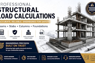 do structural design, beam, column and slab calculations