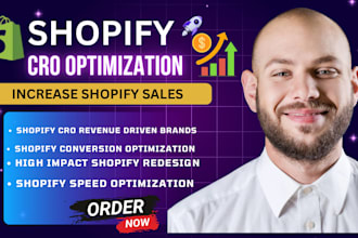 conversion rate optimization SEO audit for shopify dropshipping store sales
