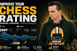 play chess training games with you