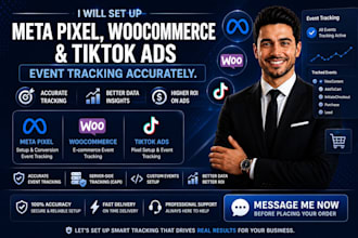 setup meta pixel, woocommerce, and tiktok ads event tracking accurately