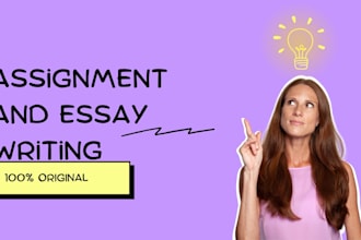 write essays and assignment