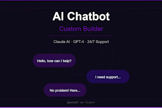 build a custom ai chatbot for your website or business