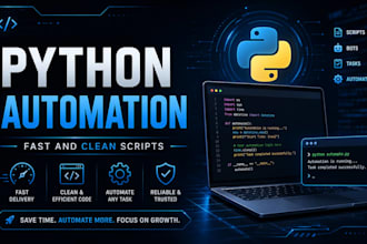 create simple python scripts and automation