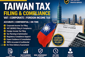 professional taiwan tax filing and compliance vat corporate foreign income tax