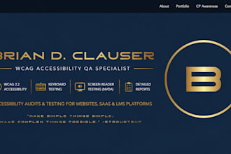 perform a wcag accessibility audit for your website