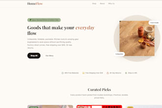 build shopify store for you