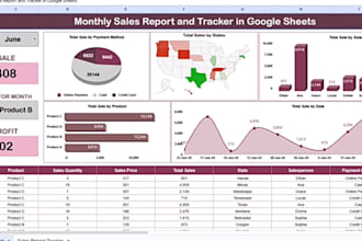 charge 5 dollar to create accurate fast business dashboard
