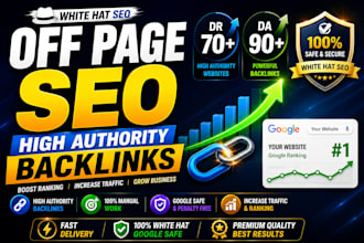 do off page seo services with high authority backlinks