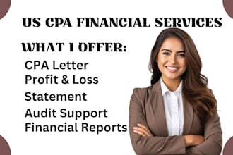 deliver good CPA finance documents including audit support and business reports