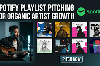 do organic spotify playlist pitching for artists