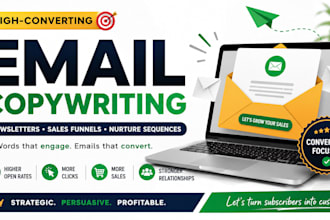 write high converting email copywrite for sales funnels and sequences
