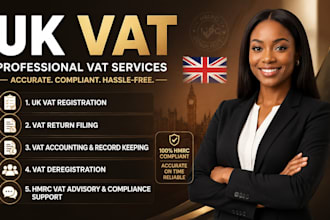 handle your UK vat registration and hmrc compliance professionally