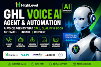 build gohighlevel ai voice agent and workflow automation ghl ai receptionist