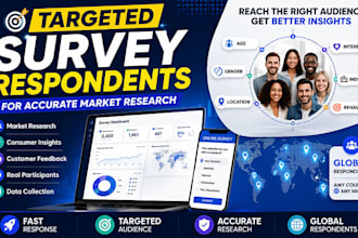 recruit targeted survey respondents for accurate market research
