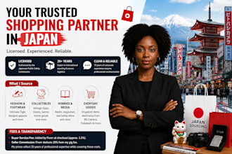 be your expert japan personal shopper with 20 years of logistics experience