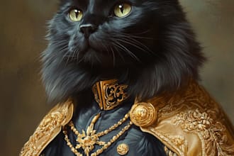 portrait drawing, pet drawing and caricature