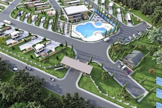 design efficient rv park layouts, campground site plans and 3d landscapin