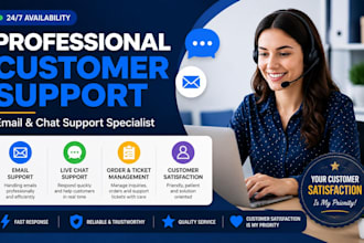 provide technical chat and email customer support