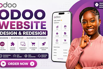professional odoo developer odoo website design setup module erp implementation