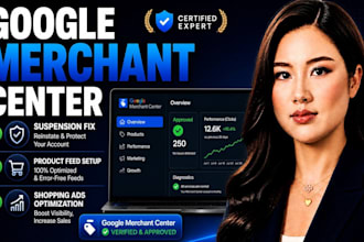 fix google merchant center, optimize product feed for gmc, ads automation system