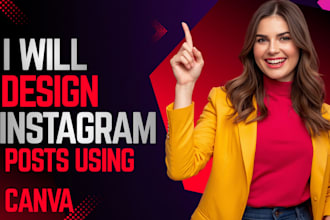 design proffessional social media posts using canva