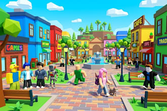 develop roblox game, roblox map, roblox obby, roblox tycoon, roblox simulation