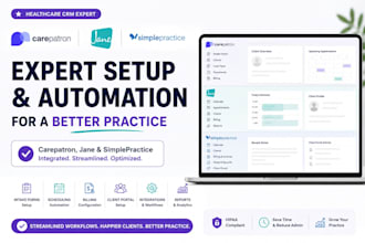 setup practice better, carepatron, jane and simplepractice