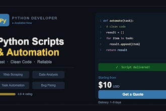 write python scripts, automate tasks, and solve programming problems fast
