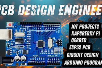 do pcb design circuit schematic multilayer pcb layout fabrication gerber bom