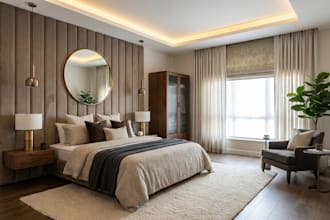 design modern bedroom interior and bedroom decor layout for apartments and home