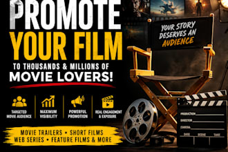 promote your short film, series or feature film