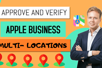 create apple maps business listing for multiple locations