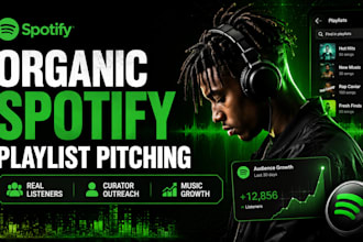 do organic spotify playlist pitching for your music