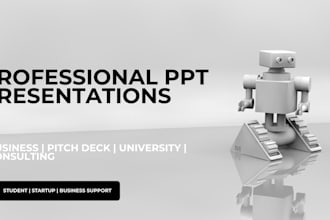 create professional business presentations and powerpoint slides
