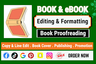 proofread copy and line editing book editing and formatting paperback formatting