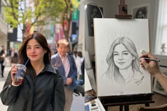 convert your sketch or image to digital vector art logo