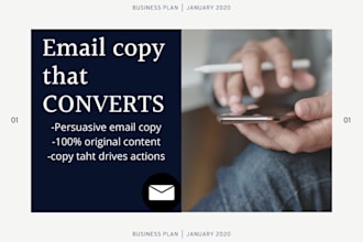 write persuasive email marketing copy that converts