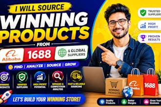 source winning products from alibaba, 1688 global suppliers
