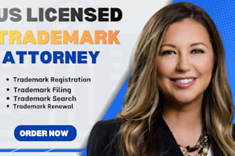 be your US licensed trademark attorney