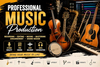 record professional violin fiddle banjo mandolin and guitar tracks