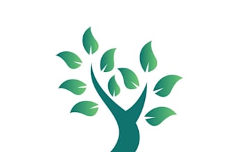 create professional and specially tree service logo design