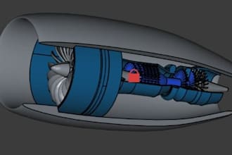 create mechanical custom 3d models on order