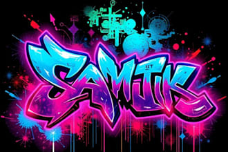 do illustration graffiti art