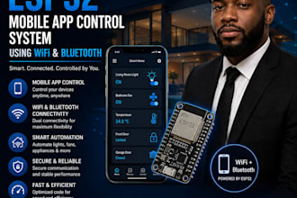 build esp32 mobile app control system using wifi and bluetooth