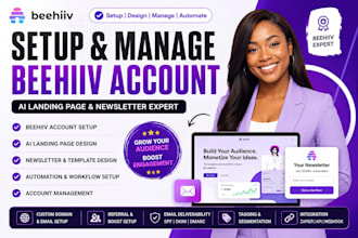 setup beehiiv account editable ai beehiiv landing page beehiiv account manager