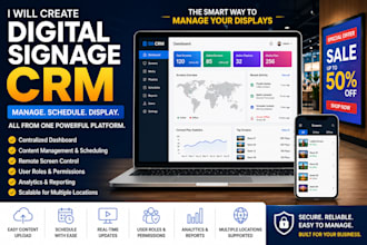 create digital signage crm for you