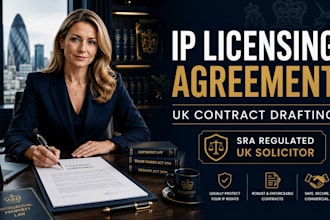 draft a robust UK compliant intellectual property licensing agreement