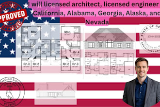 licensed architect licensed engineer in california alabama georgia alaska nevada