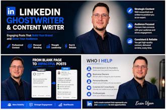 be your linkedin ghostwriter and content writer