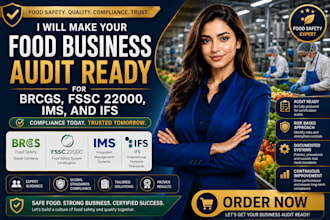make your food business audit ready for brcgs, fssc 22000, ims and ifs